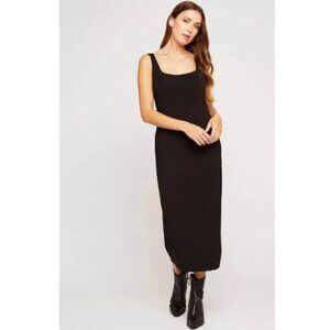 Gentle Fawn Chantelle Midi Dress in Black
